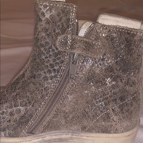 👢 Naturino metallic zip kids ankle boot - Picture 6 of 9